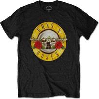 Guns N Roses Men's Classic Logo Slim Fit T-Shirt XXX-Large Black S juoda