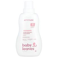 ATTITUDE, Baby Leaves™, Skalbimo priemonė, Ypač švelni, Be kvapo, 35,2 fl oz (1,04 L)