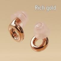 2025 Cross-Border Anti-Noise Sound-Reducing Sleep Earplugs for Snoring Reduction HX-00288 prabangi auksinė spalva