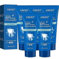 10% Nano Hydroxyapatite Toothpaste (Fluoride Free), Whitening, Remineralizing, Natural, Sensitive Teeth, Xylitol Nano-Hydroxyapatite Toothpaste, Mint 1