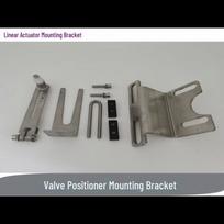 ABB Valve Positioner Rotary Actuator Mounting Bracket
