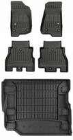 3D Rinkinys Guminiai Grindų Kilimėliai Jeep Wrangler Jl Nuo 2018-