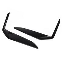 ABS Carbon fiber/Black For BMW X1 iX1 U11 2026 2026 Car Front Bumper Side Molding Cover Trim Accessories