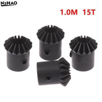 2Pcs 1M 15T Spiral Bevel Gear M1 Modulus 1:1 90 Degrees Differential Gear 8mm
