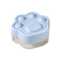Easy Demolding Ice Making Mold BPA Free Pressing Ice Box Creative Cat Paw Ice Block Mold  Home mėlyna