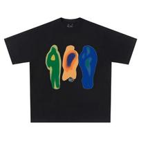 Men T-Shirt Cotton Oversized Summer Printed YCOA Graphic Harajuku Hip Hop Loose Tops Tees Korean Fashion Y2k Aesthetic Clothing S juoda