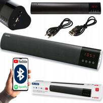 Głośnik Bluetooth Fm Soundbar Do Komputera Laptopa Fm Usb Mini Jack 3,5 Mm