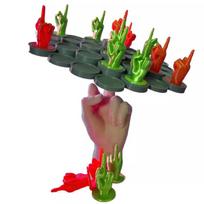 Unique Middle Finger Balancing Gameq Interactive Board Game Perfect For All Ages žalia