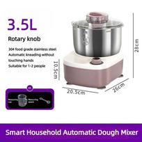 Small Intelligent Kneading Dough Automatic Stirring and Dough Fermentation Integrated Mixer Household Flour-Mixing Machine 3.5L manual
