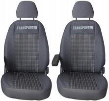 Pokrowce Przody Vw Transporter T5 2003- Przód 1+1 Premium Mocne