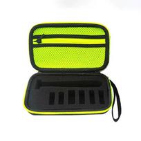 For Philips A Razor Blade Storage Bag Men Electric Razor Electric Shock Transport Case Hard Travel Storage Bag Storage Box juoda