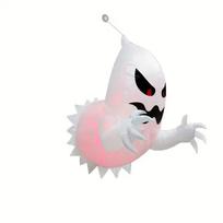 Halloween Inflatable Ghost with LED Lights, 1.4M Large Size with LED Lights, Outdoor Courtyard Garden Decoration Fun Party Tool balta