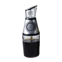 1/2pcs Oil Sprayer Superior Clear Glass Oil Vinegar Jug Dispenser Oil Meter Kitchen Large Opening Filling Cleaning 250/500 ML
