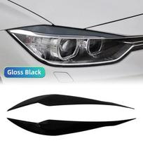 2 vnt. Automobilio priekinio žibinto antakių vokeliai BMW F30 F32 F33 F34 F35 F31 318i 320i 2013-2019 Žibintų vokeliai