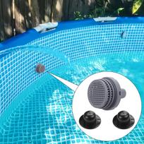 12*10*9cm Baseino siurblio įleidimo angos baseino filtro jungties pakeitimas 3 vnt. komplekte Suderinamas su antžeminiais baseinais Summer Escape China Mainland