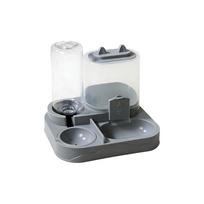 Automatic Pet Water Dispenser Dry Wet Separation Pet Automatic Feeder  Home Accessories geltona