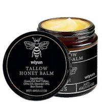 Grass-fed Beef Tallow Balm With Raw Honey 3pcs