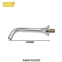 Brushed Gold Wall Mounted Brass Basin Faucet Single Handle Chrome Concealed Recessed Hot and Cold Countertop Basin Faucet