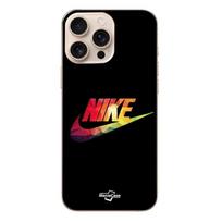 Coque - Nike - Iphone 16 Pro - Souple - Coloré - Noir juoda