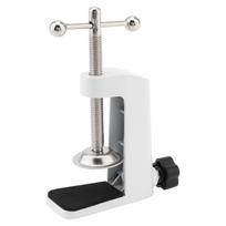 Aluminum Alloy Table Clamp,With an Adjustable Positioning Screw,Fit for Microphone Cantilever Bracket and Other Audio Accessories balta