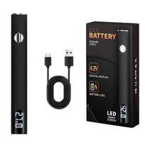 510 sriegio baterijos kasetės rašiklis 650mAh baterija Skaitmeninis 510 elektrinis lituoklis Elektrinis lituoklio rašiklis Litavimo remonto įrankiai juoda