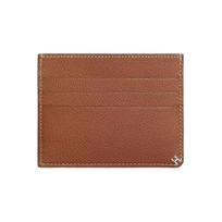 Hermes H Sellier Italic H Pattern Detail Three Card Slot Evercolor Leather Card Holder Women Card Holder Gold Brown H084991CA37 37 Gold Gold Brown