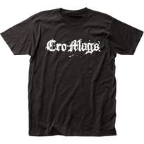 Cro-Mags Logotipas Vyriški Marškinėliai Roko ir Rolo Muzika Klasikiniai Grupės Marškinėliai Nauji Juodi XL