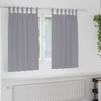 Užuolaidos su žiedais blokuojančios šviesą 2 pcs