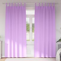 Užuolaidos su žiedais blokuojančios šviesą 2 pcs Violetinė