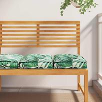 Pagalvėlė 2 pcs Lapų raštas 40 x 40 x 8 cm Oksfordo audinys