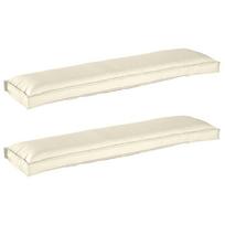 Pallet pagalvių rinkinys 2 pcs Kreminė 150 x 40 x 8 cm