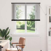 Venecijos žaliuzės Juodas 150 x 120 cm PVC