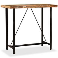 Baro stalas perdirbta mediena 120x60x107cm