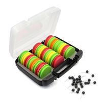 24Pcs Foam Winding Line Board Fishing Line Storage Organizers with Storage Box Fishing Line Spooler Winders Easy to Use 1