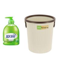 Blue Moon Aloe Hand Sanitizer & Green Trash Can Set