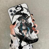 Arknights Game  Phone Case For iPhone 15,14,13,12,11,Plus,Pro Max,XS,X,XR,SE,Mini,8,7 Soft Silicone Black Cover iPhone11