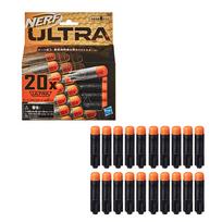 Hasbro Nerf Ultra Series Official Nerf darts Compatible only with Nerf Ultra Series Authentic Darts, 20-Pack Refills. Longest-flying ever. blasters.