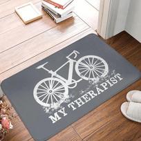 MTB Bike Door Floor Kitchen Bath  Living Room Mat Anti-Slip Outdoor Bicycle Cyclist Biking Doormat Entrance Rug Carpet Footpad 40x60cm