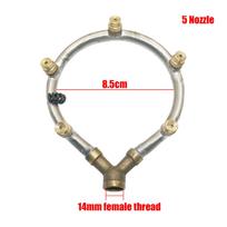 M14*1.5MM Ring Atomizing Nozzle Garden Humidification Irrigation Pesticide Spraying Adjustable Misting Sprinkler Cooling Tool