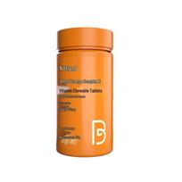 Nott/Land Blood Orange Complex Vitamin B Chewable Tablets - 60 Count, Multiple Nutrients Included.