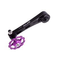 Protector Single Speed Chain Tensioner Bike Chain Guide Chain Guide Drop Catcher Chain Stabilizer violetinė