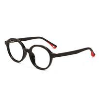 6-11 Years Old Kids Round Anti Blue Light Glasses Girls Boys Transparent Diopter Customized Myopia Hyperopia Eyeglass Frame