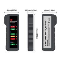 12V Power Car Battery Tester 6 LED Display Alternator Test Digital Analyzer  Automotive Testing juoda