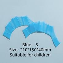 1Pair Silicone Swim Fins Flipper Hand Webbed Gloves Paddles Professional Training Swim Equipment For Men Women Kids Pool Sport