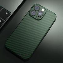 Dėklas iPhone 13 Pro - Elegantiškas - Smūgiams atsparus - Mozaikos raštas - Naktinis žalias - Silikonas 6,1 žalia