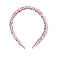 100% Natural Mulberry Silk Headband Luxury Silk Elastics Hair Hoop Band Headwear Hairbands for Women Girl Hair Accessories
