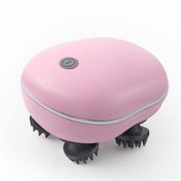 Electric Cat Massager Body Shoulder Leg Arm Neck Deep Tissue Head Scalp Massage Kneading Vibrating Device rožinė
