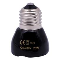 5Pcs Pet Heating Lamp 220V Infrared Ceramic Emitter Heat Light Bulb Pet Brooder Reptile Lamp 25W 50W 75W 100W 150W 200W