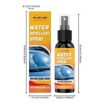 Car Glass Anti-rain Water Spray Repellent Nano Coating Hydrophobic Waterproof Agent Car Windshield Cleaning Maintenance 100ml