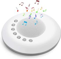 28 Soothing Sounds White Noise Sound Machine for Baby 4 Timer & Memory Function USB Rechargeable Portable Sleep Aid Device balta
